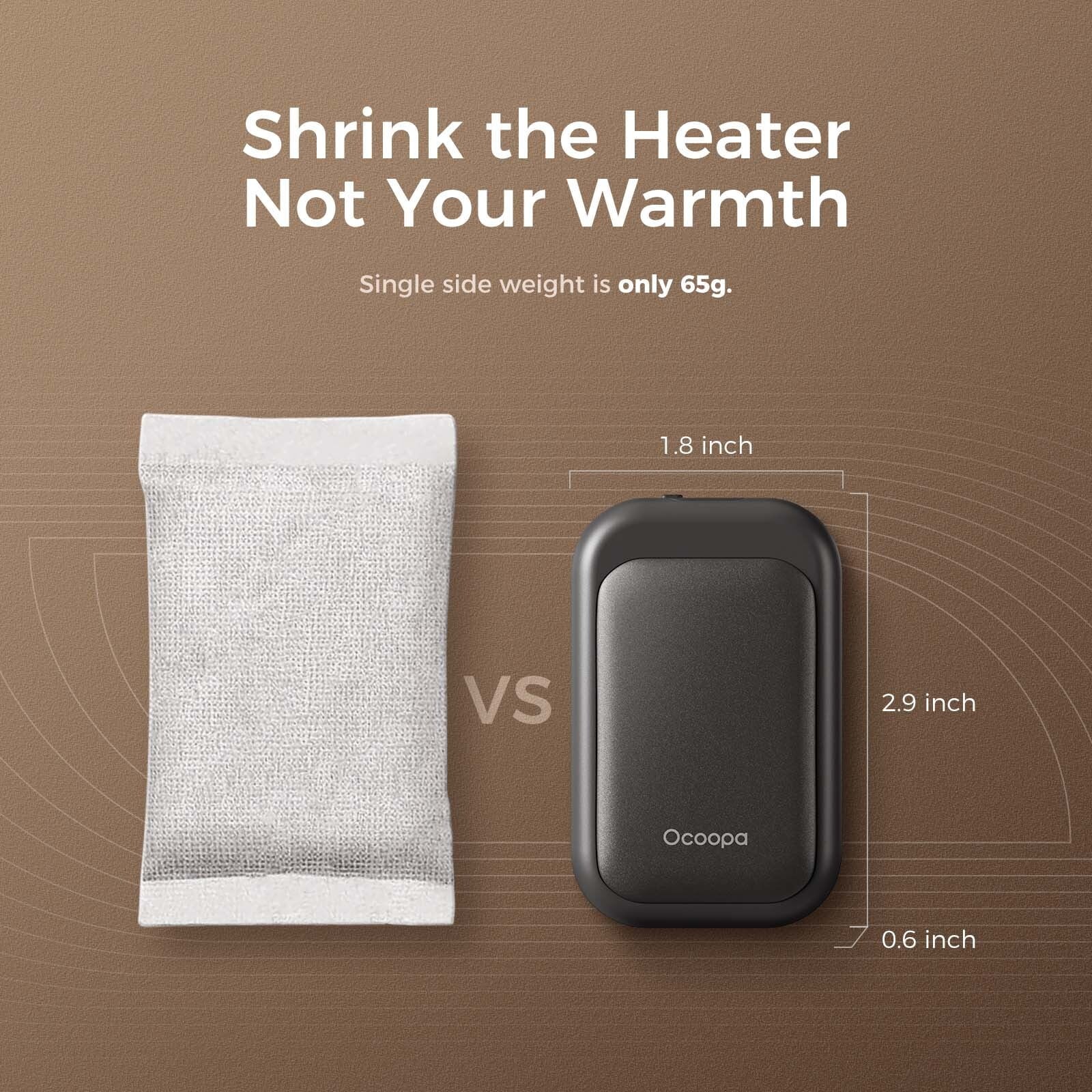 2 Pack 5000Mah Hand Warmers Rechargeable,Winter Gifts for Men,Women,Christmas