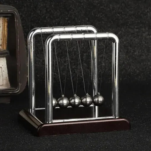 Newton’s Cradle Balance Steel Ball Teaching Supplies Physics Science Pendulum Desktop Toys Stress Relief Gifts Home Decoration