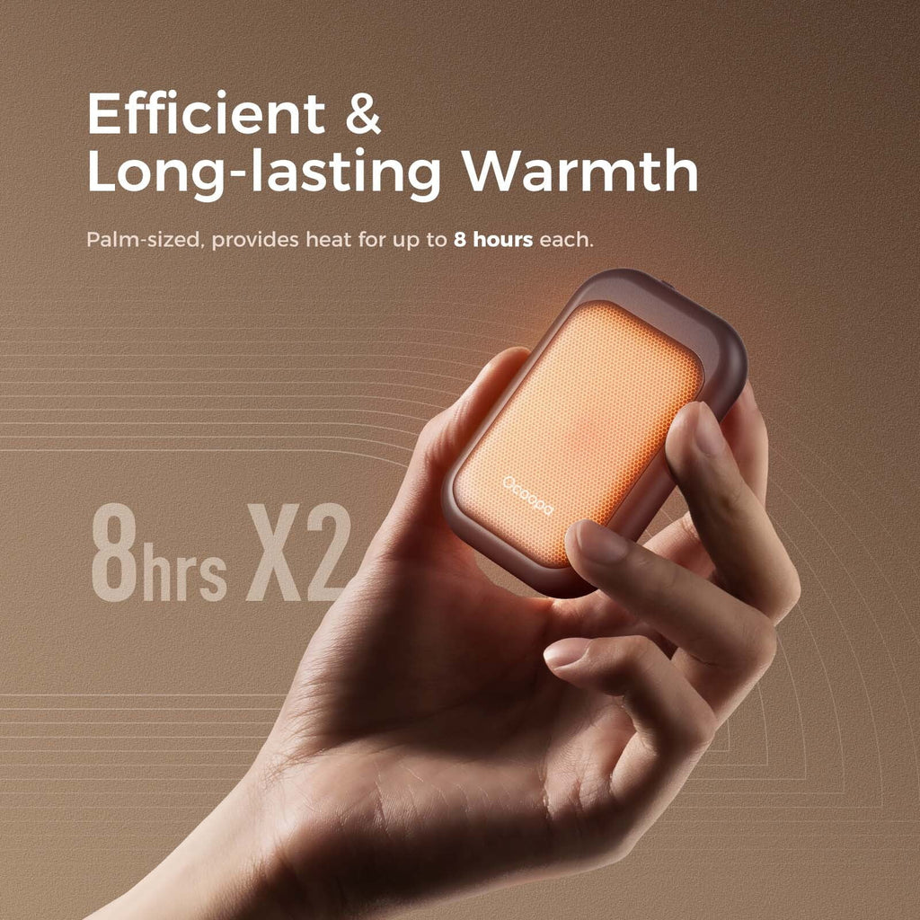 2 Pack 5000Mah Hand Warmers Rechargeable,Winter Gifts for Men,Women,Christmas
