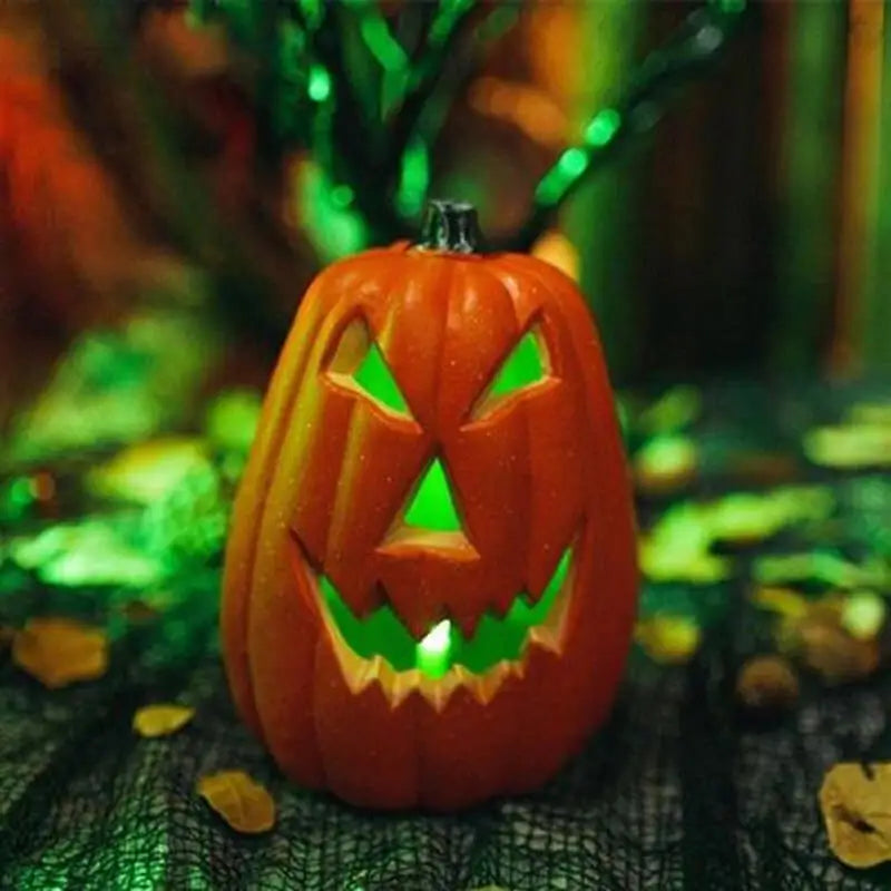 Glowing Halloween Pumpkin Lantern