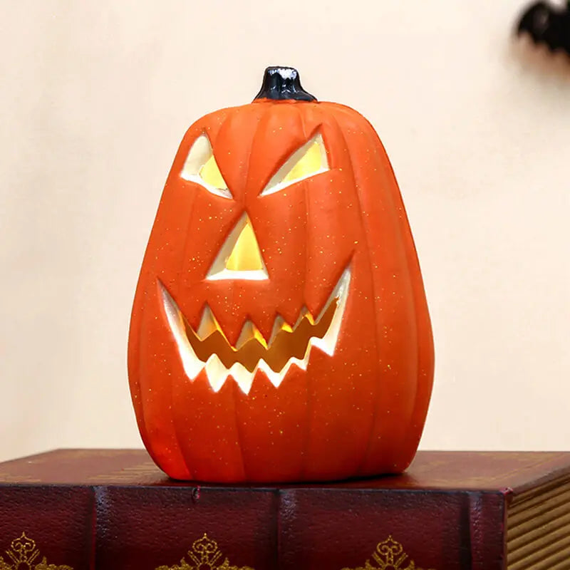 Glowing Halloween Pumpkin Lantern